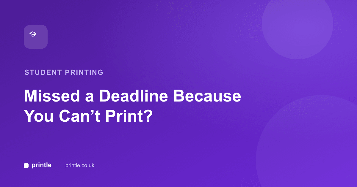Missed a Submission Because You Couldn’t Print? Here’s What to Do