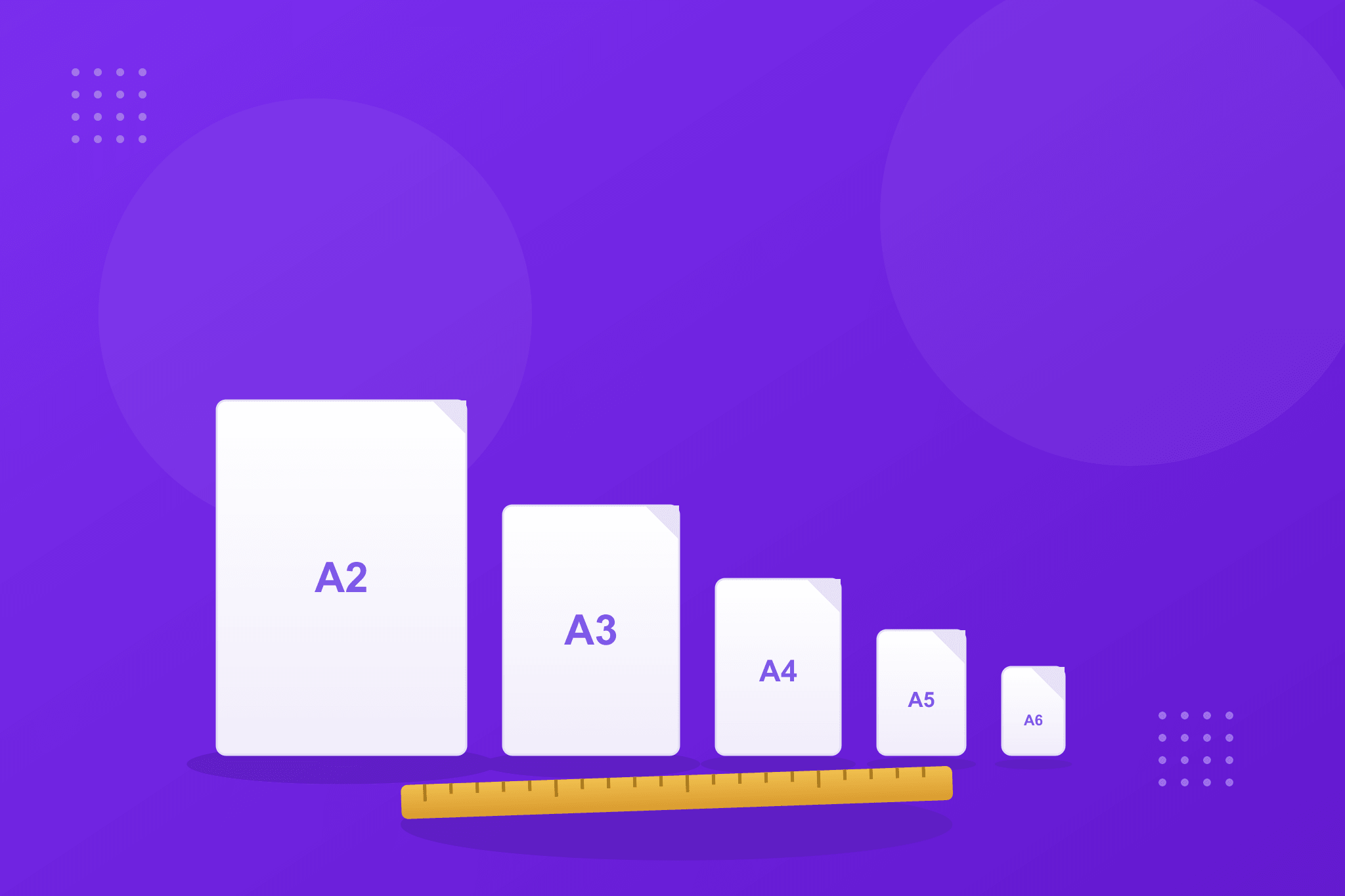 Basic Page Sizes Inches UK Paper Sizes: A0 to A6 in cm, mm and Inches (Chart) | printle