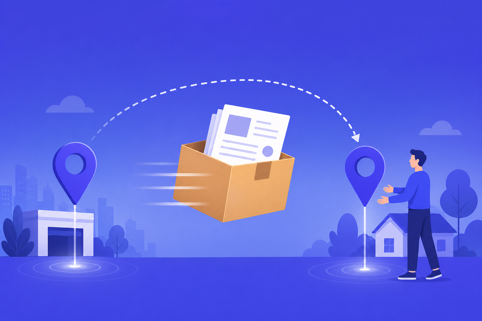 Can I Upload a Document and Have It Delivered to Someone Else in the UK?
