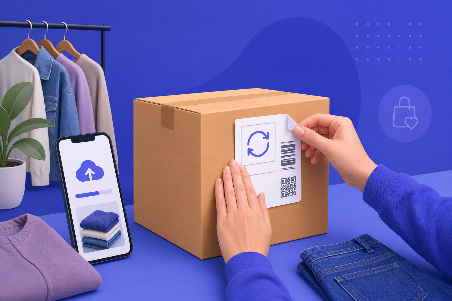 How to Print a Vinted Return Label Without a Printer | UK Guide